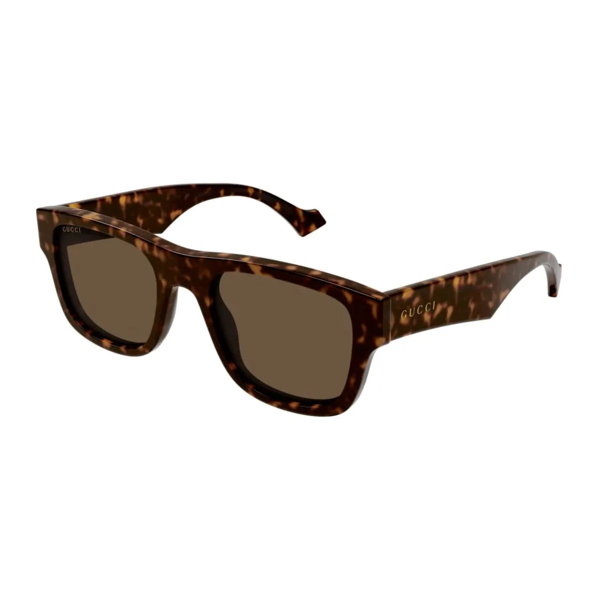 Trendy Gucci Sunglass GG1427S 003 in Havana, square shape sunglasses from Gucci, Gucci shades men, UV protection sunglasses, luxury Gucci sunglasses men shop now at Optorium.
