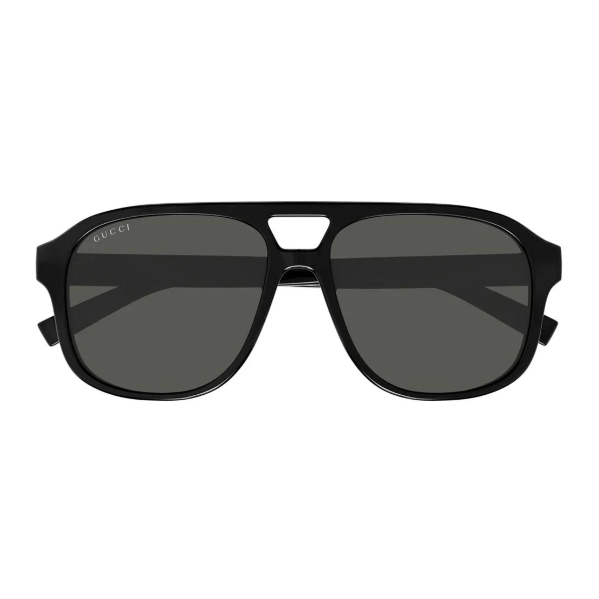 Shop Gucci Sunglass GG1856S 001, premium black color Gucci sunglasses for men with UV protection, stylish pilot shape Gucci goggles & luxury Gucci eyewear men collection at Optorium.