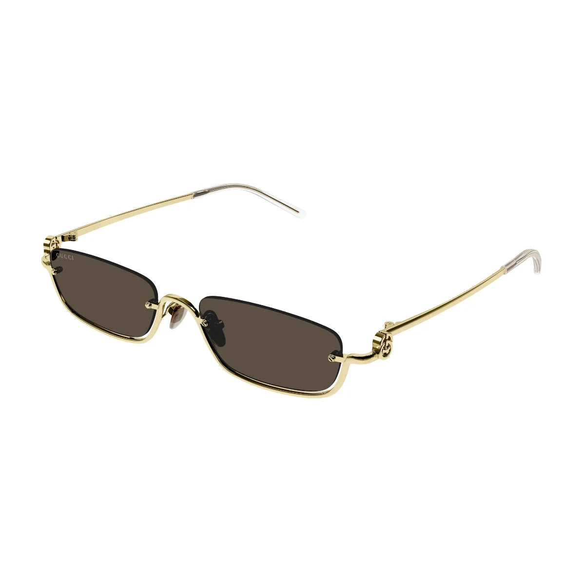 Stylish unisex Gucci eyewear GG1278S 001 rimless frame with UV protection – Optorium.