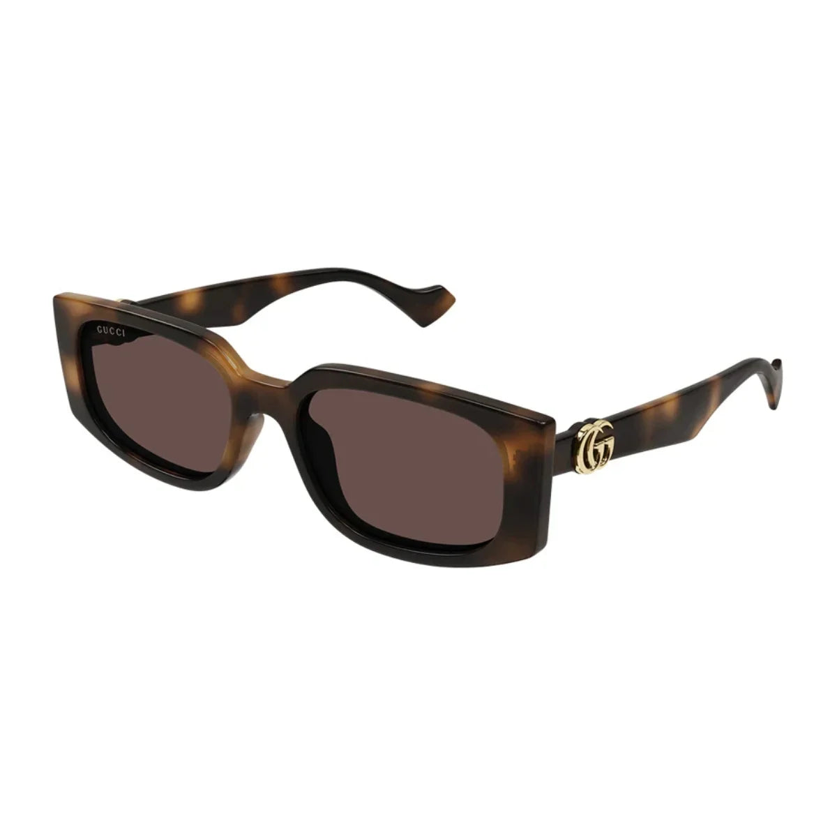 Buy Gucci GG1534S 002 Women Sunglasses Brown Lenses Dark Havana Frame with UV Protection | Optorium