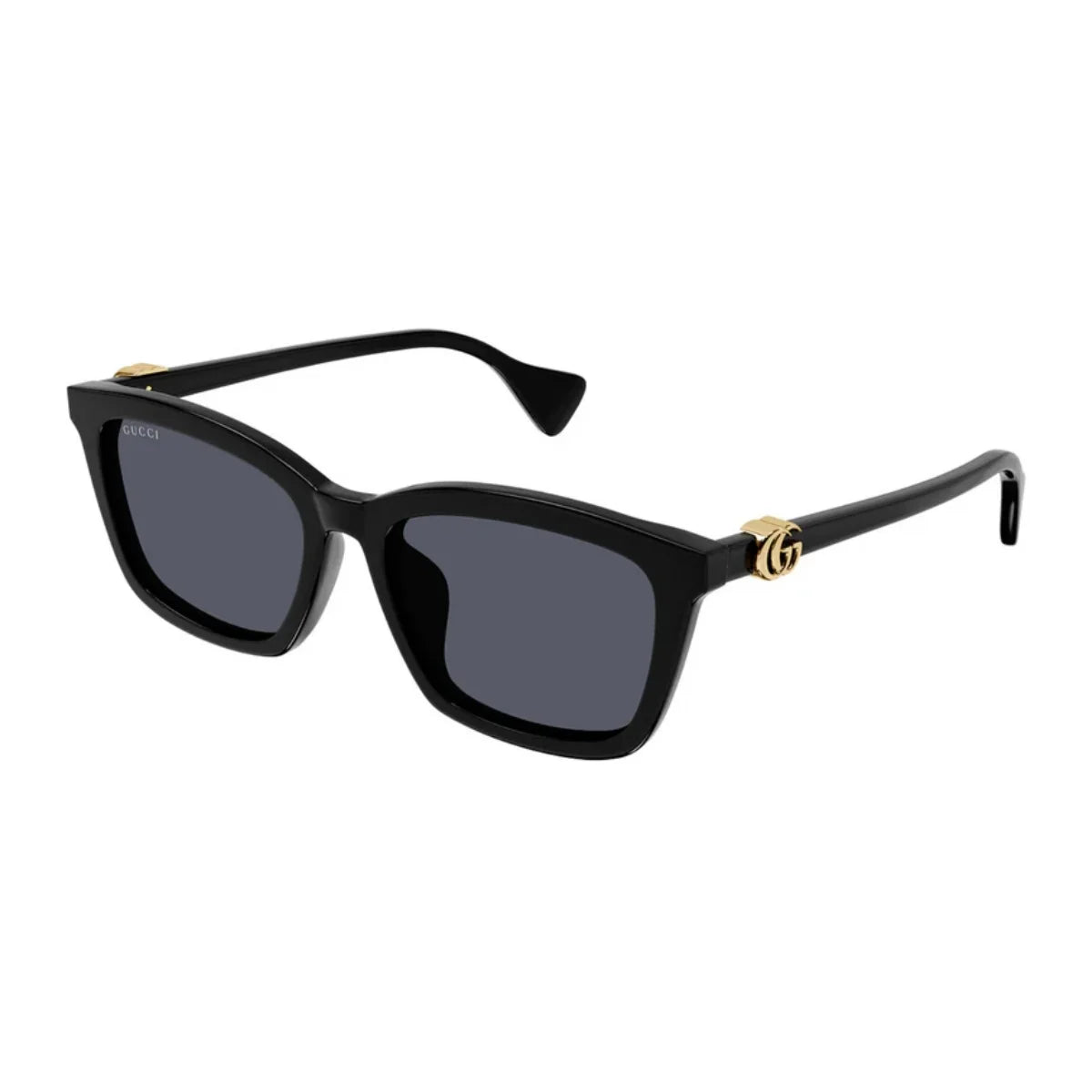 Buy Gucci female sunglasses GG1596SK Black Frame Grey Lens with UV Protection Online | Optorium