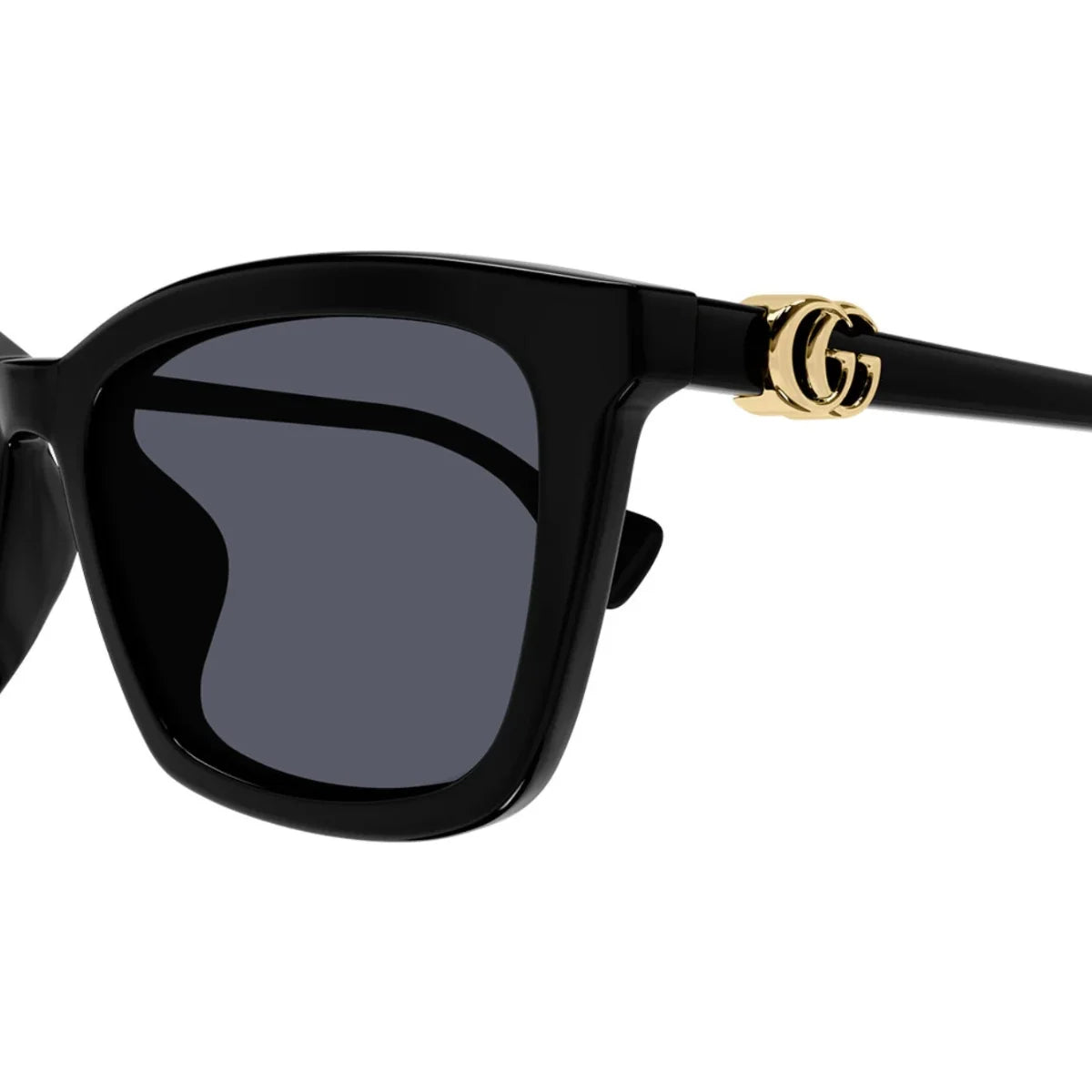 Luxury gucci goggles for women GG1596SK 001 Full Rim Black Frame Designer Eyewear at Optorium