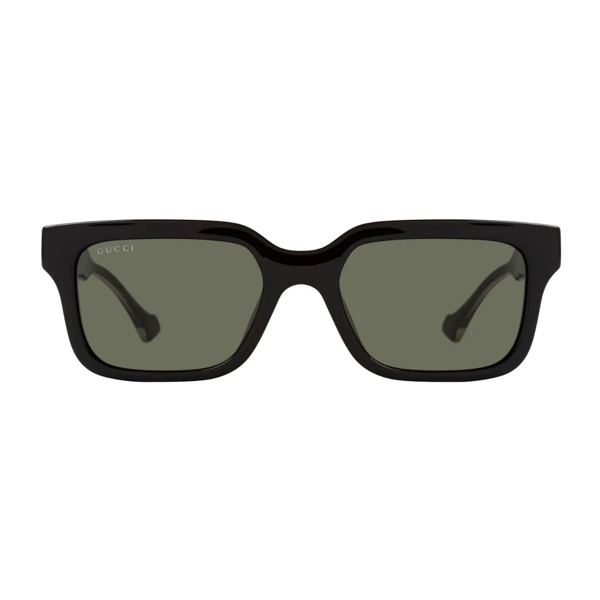 Gucci GG1732SK 001 Men Full Black Frame Sunglasses Grey Lenses Luxury Eyewear | Optorium
