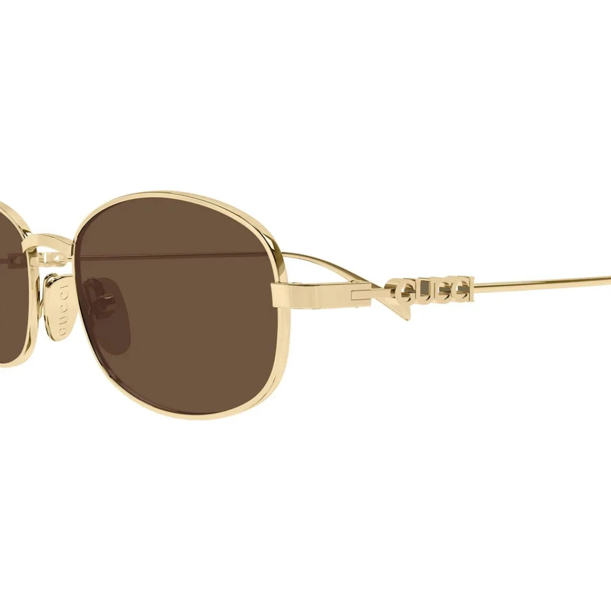 Stylish Gucci oval UV protection shades GG1940S 002. Order gucci eyewear at Optorium