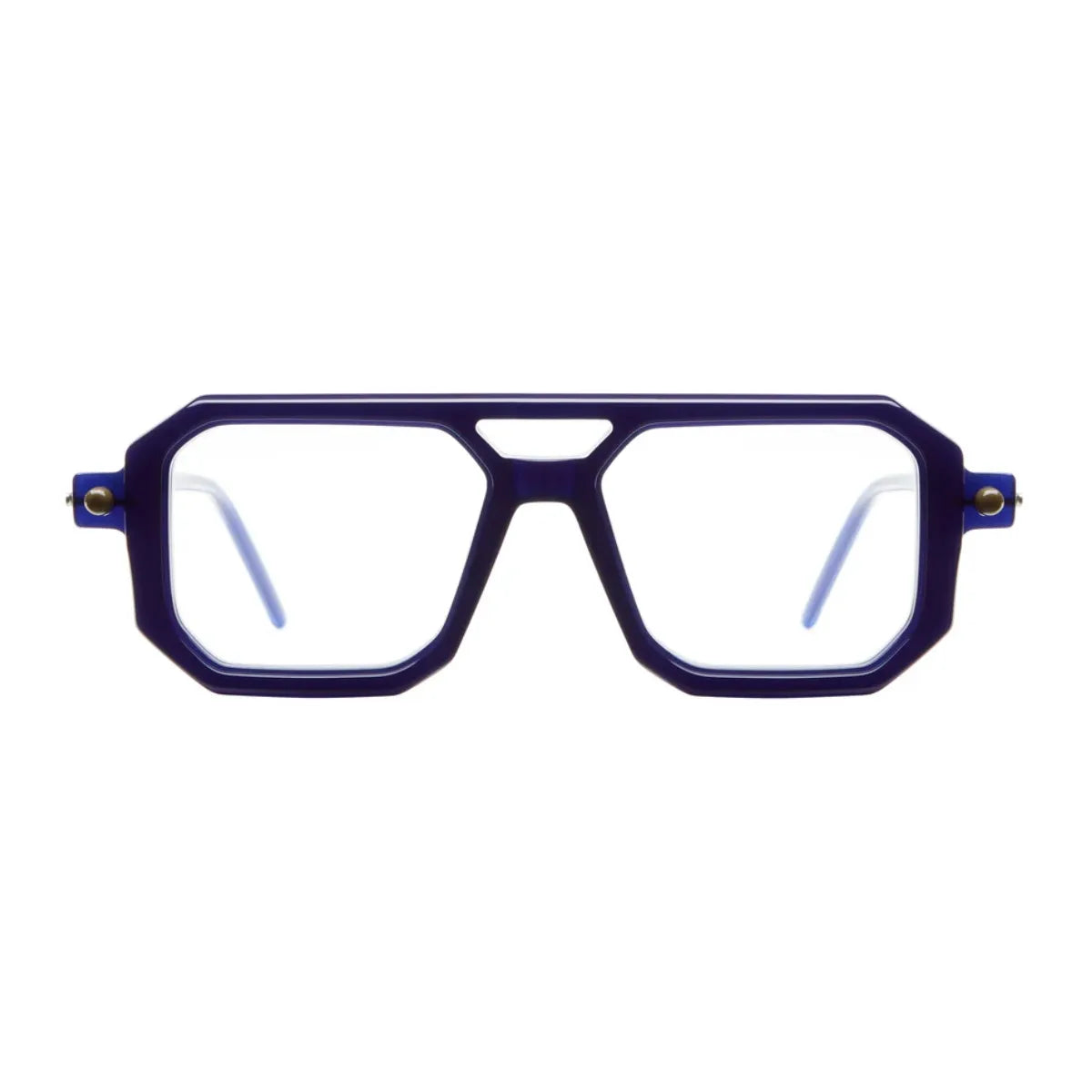 Kuboraum Maske Frame P8 BMG square blue full frame unisex eyeglasses at Optorium