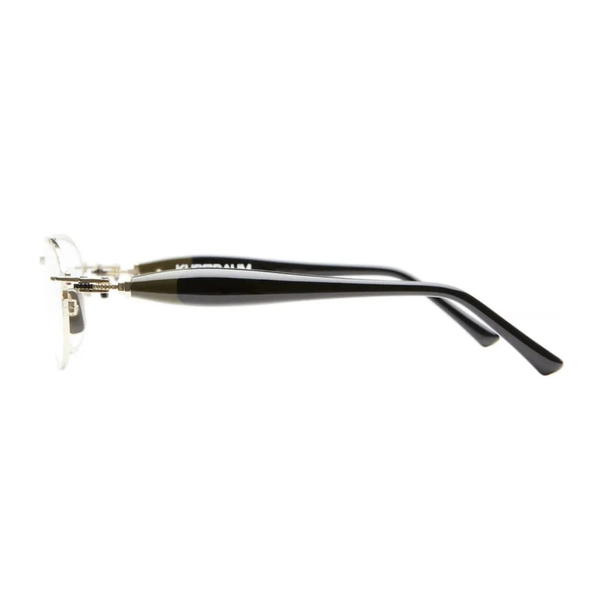 Explore luxury Kuboraum Maske Frame J71 GD, gold color Kuboraum glasses, trending Kuboraum eyeglasses for men & women, oval shape glasses Kuboraum, and prescription eyewear at Optorium.