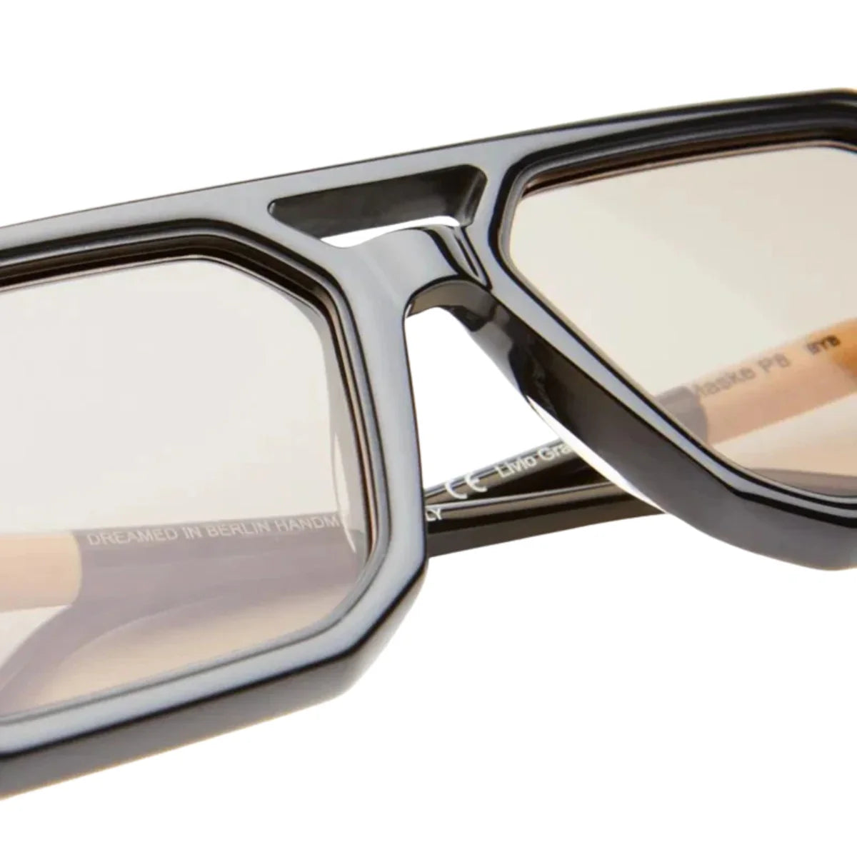 Unisex Square Frame Sunglasses Kuboraum Maske P8 – Optorium
