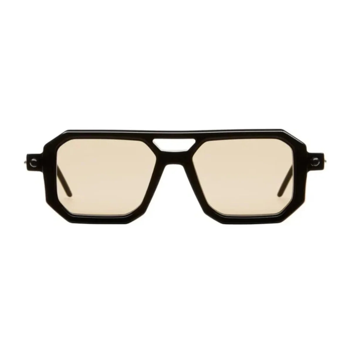 Kuboraum Maske P8 Black Unisex Sunglasses with Yellow Lenses – Optorium