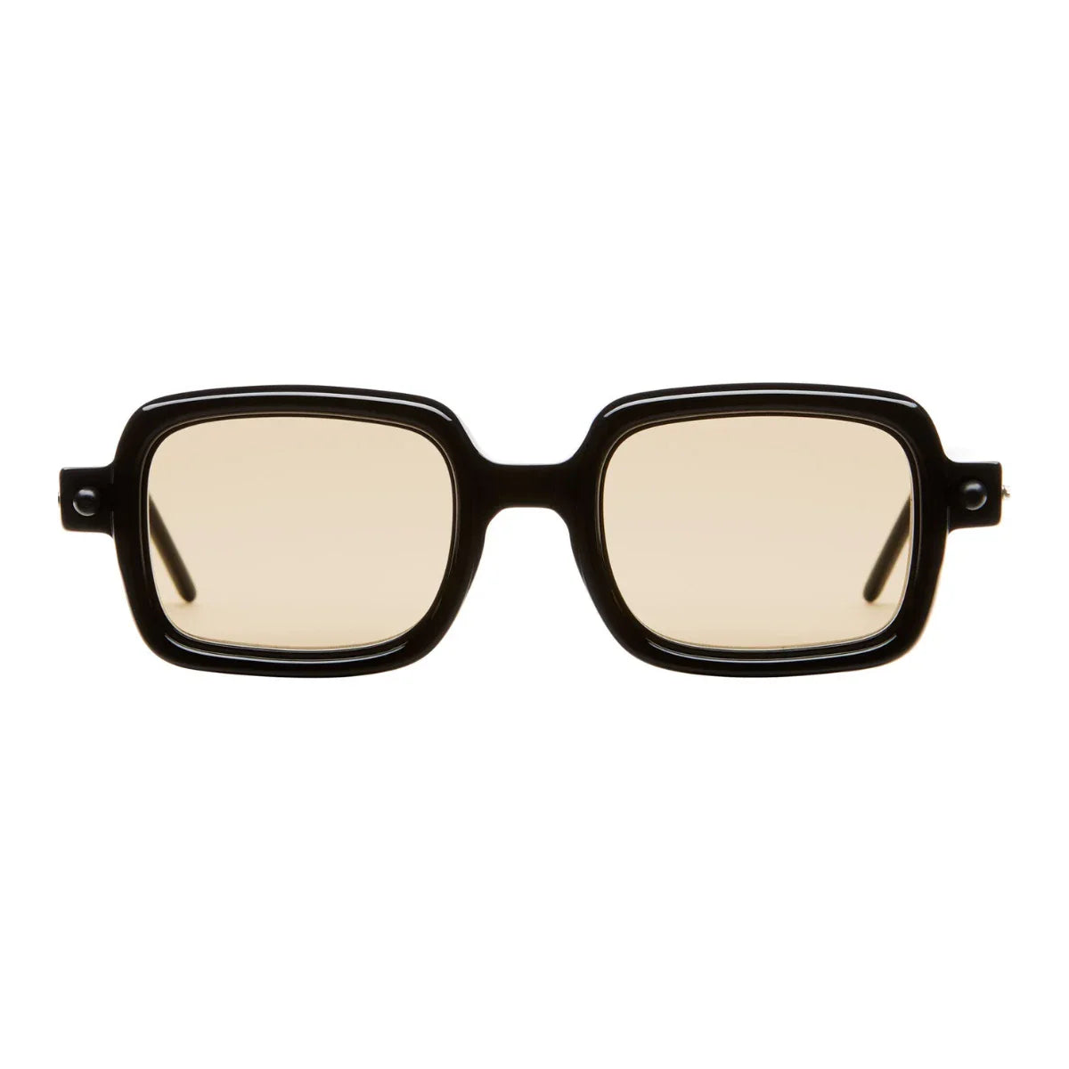 Kuboraum Sunglass P2 BYB in shiny black offers uv protection sunglasses, a bold eyewear choice for men & women shopping designer sunglasses online optorium.