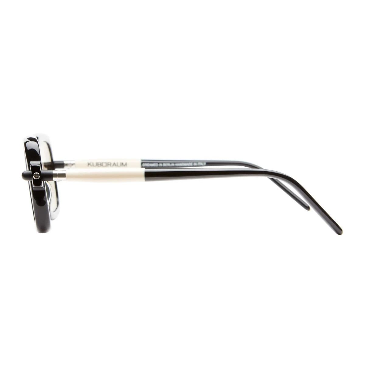Stylish Kuboraum Sunglass P2 BYB crafted in shiny black, uv protection mens sunglasses for modern eyewear lovers, trending sunglasses online fashion optorium.