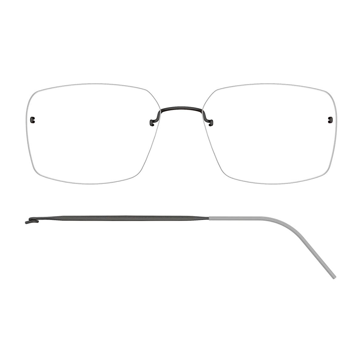 "Lindberg Optical Frames  2553 U9 Rimless titanium eyeglasses for men and women – luxury Lindberg lightweight  Eyewear at Optorium"