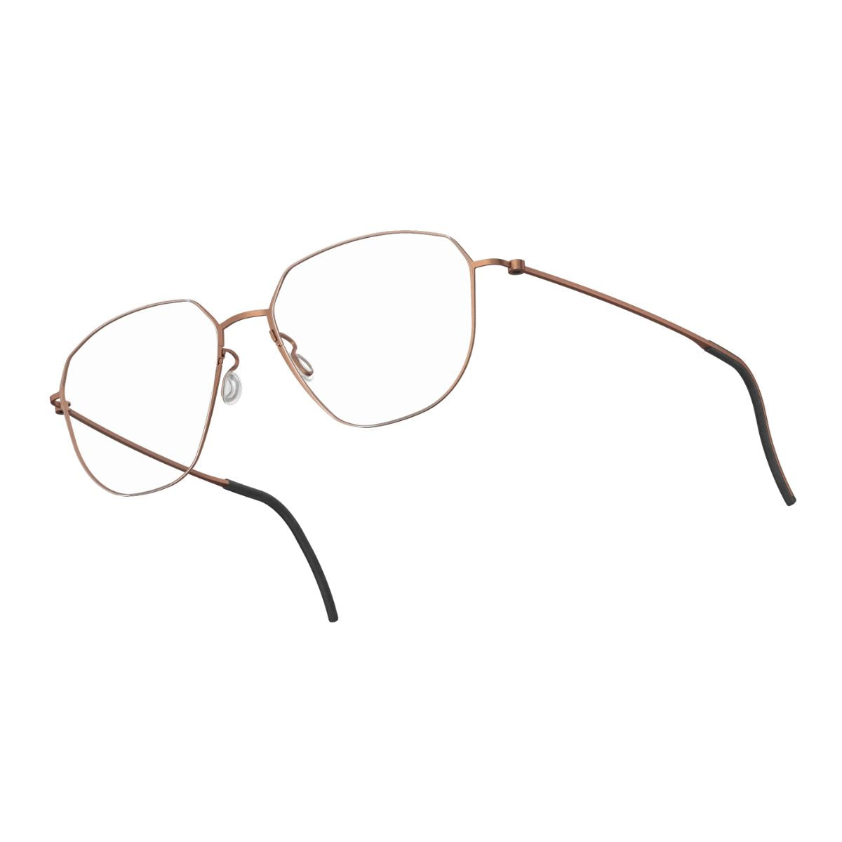 Lindberg Thintanium eyeglasses 5505 U12 in brown Thintanium finish offer minimalistic style and premium prescription compatibility, ideal for professionals at Optorium.