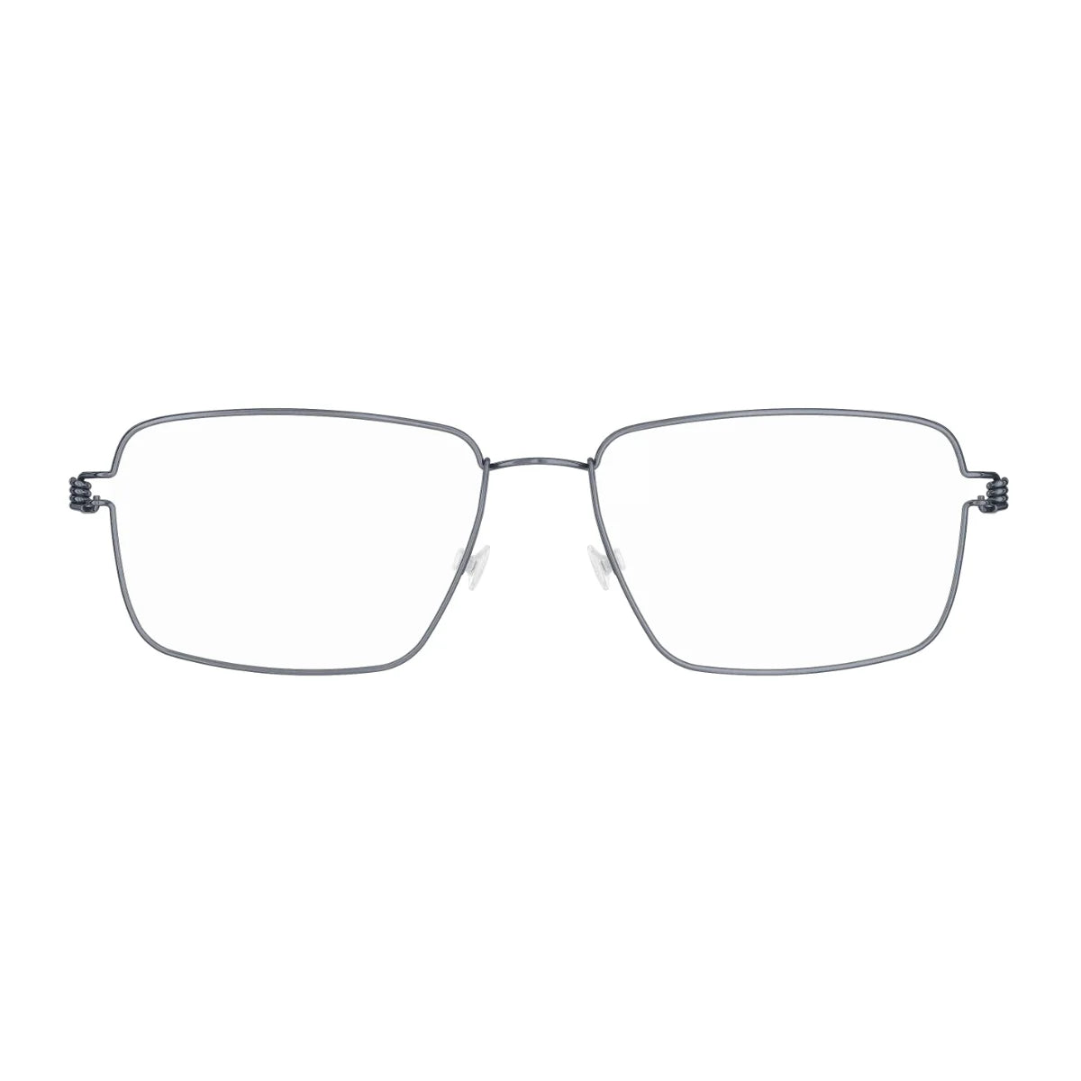 Lindberg AARON PU16 eyeglasses matte blue square shape frame for men and women.  Shop luxury Lindberg eyewear at Optorium