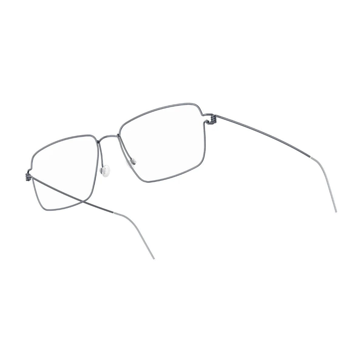 Buy Lindberg  prescription glasses AARON PU16 unisex square spectacles, lightweight titanium luxury eyewear online at Optorium