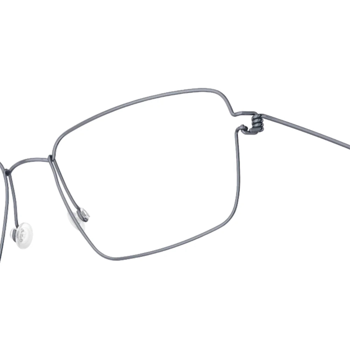 Lindberg glasses AARON PU16 polished blue full-frame titanium eyeglasses for men and women, Lindberg eyewear Optorium