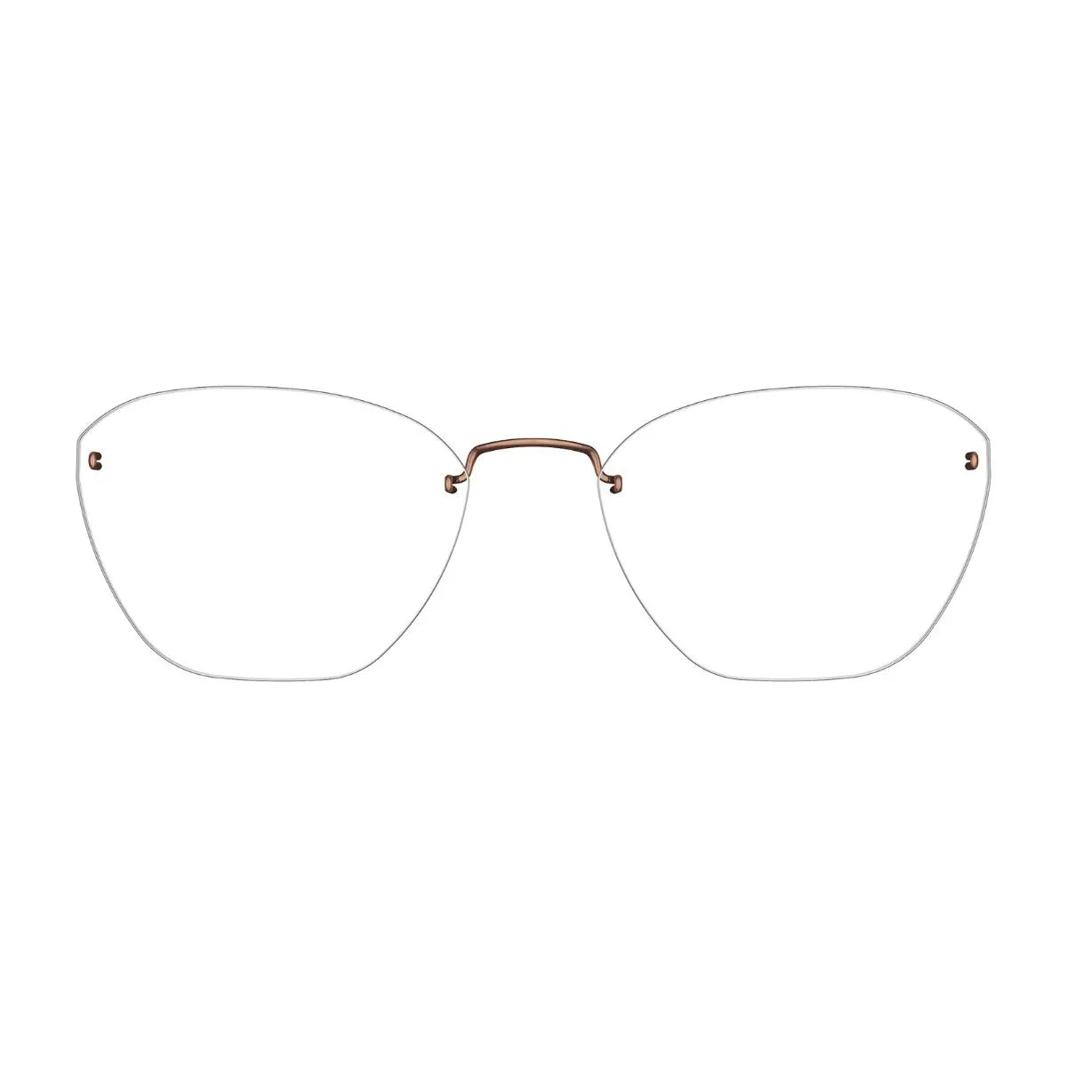 Lindberg Spirit titanium eyeglasses 2550 PU12 women’s rimless frame made in Denmark Optorium