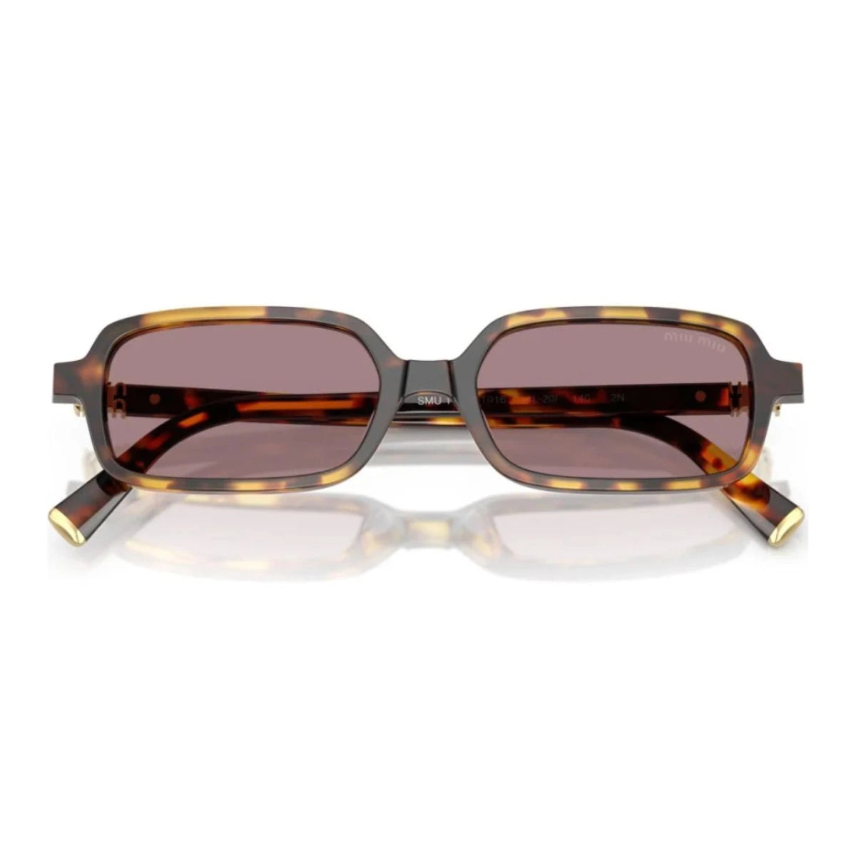 Miu miu SMU 11Z side view acetate temple durable build