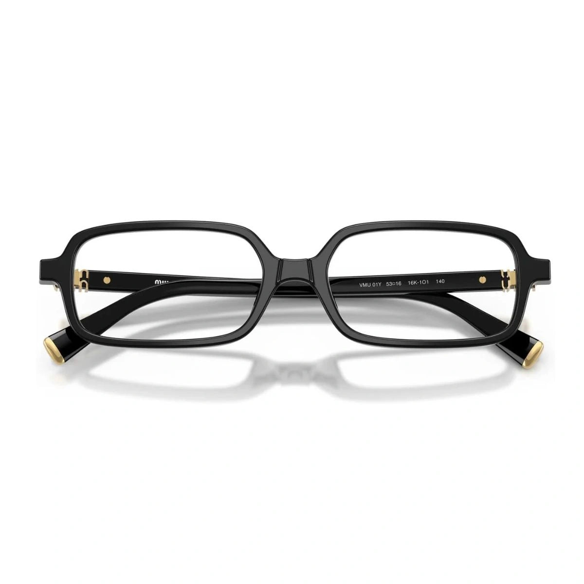 Lightweight black optical frame VMU 01Y women design
