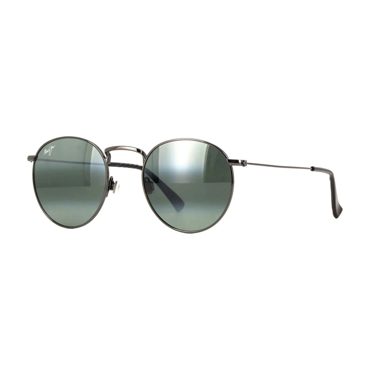 Stylish Maui Jim MJ 667 17A sunglasses for men with wavy patterned temple tips. Shop now at Optorium.
