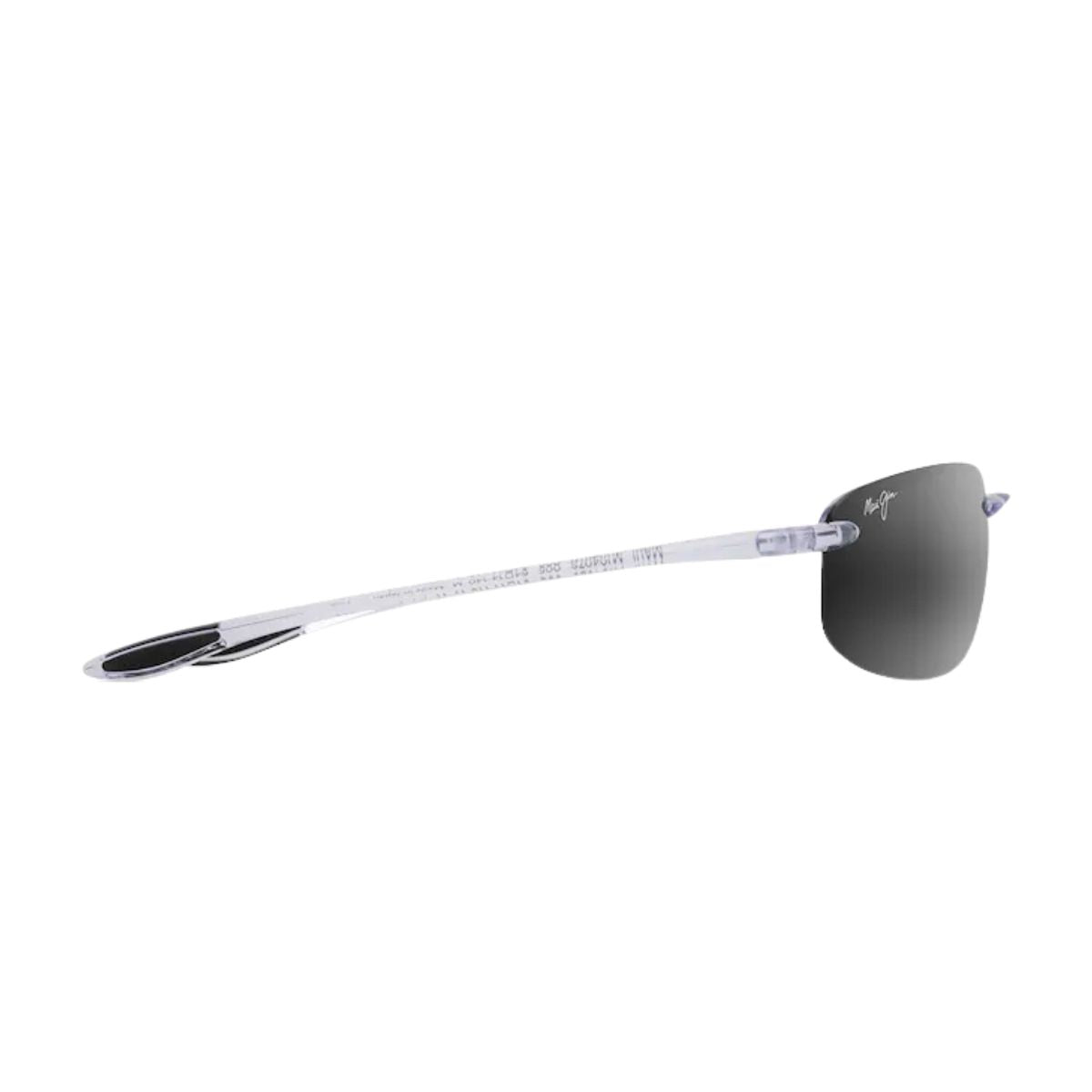"Durable Maui Jim Ho'okipa MJ407S 005 polarized shiny crystal sunglasses online at Optorium."