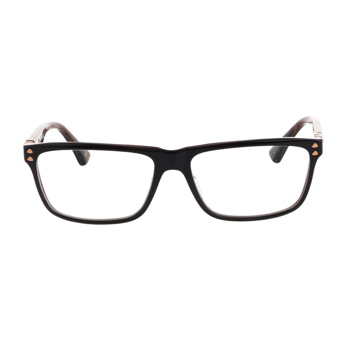 Maybach THE CHAUFFEUR IV Frame RG AK Z25 in black, luxury men's rectangle optical frame, stylish Maybach eyewear for professionals, best designer glasses – optorium.