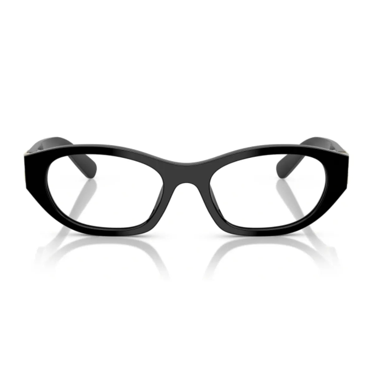 Miu Miu Frame VMU 03W 16K 1o1 women’s black cat eye acetate optical glasses luxury designer eyewear Optorium