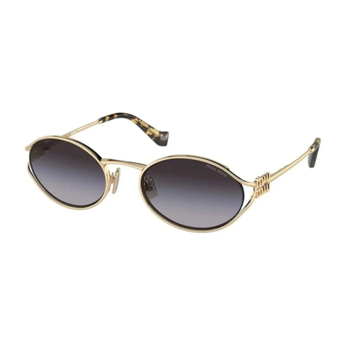 Shop Miu Miu eyewear SMU52Y ZVN-5D1 women’s fashion sunglasses online with premium style and timeless elegance at Optorium