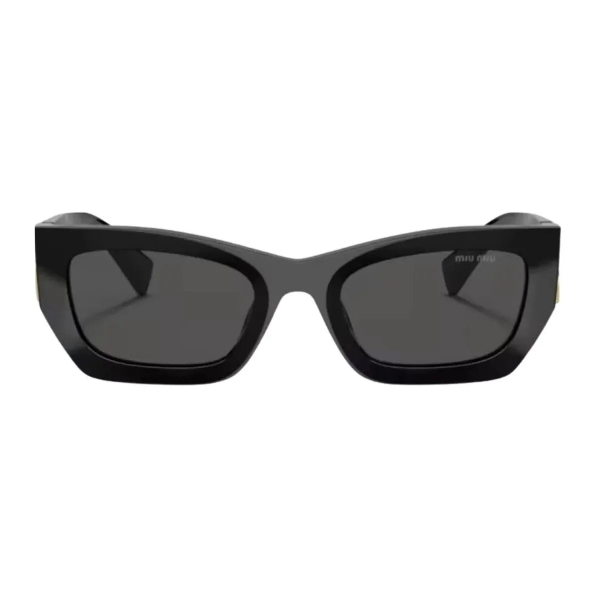 Shop Miu Miu sunglasses SMU 09W 1AB-5S0, stylish Miu Miu black sunglasses with UV protection. Discover premium Miu Miu eyewear and trending women’s sunglasses online at Optorium.