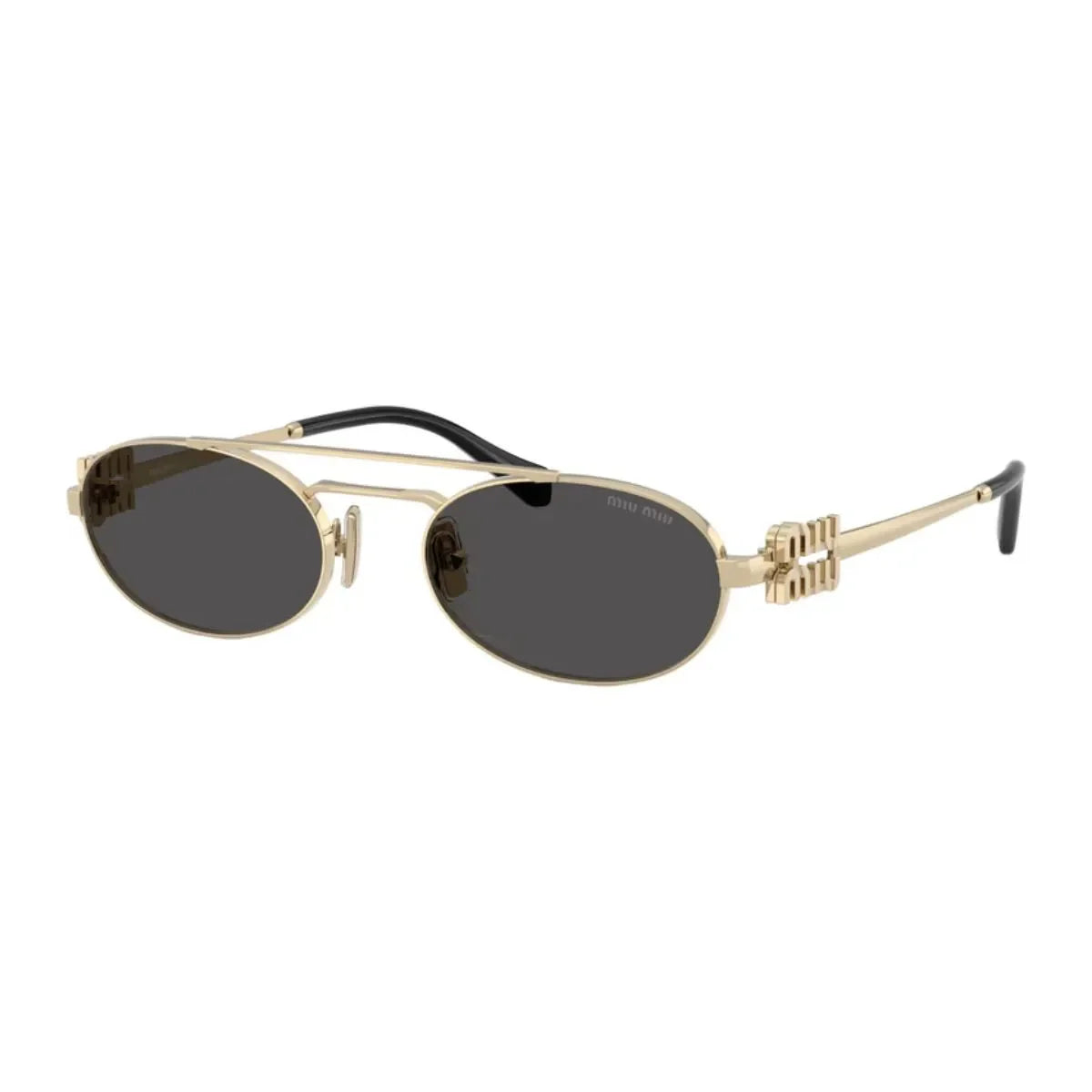 miu miu sunglasses SMU 54Z ZVN 08Z with UV protection, elegant miu miu oval design, trending miu miu shades, top-rated miu miu eyewear and stylish fashion goggles at optorium.