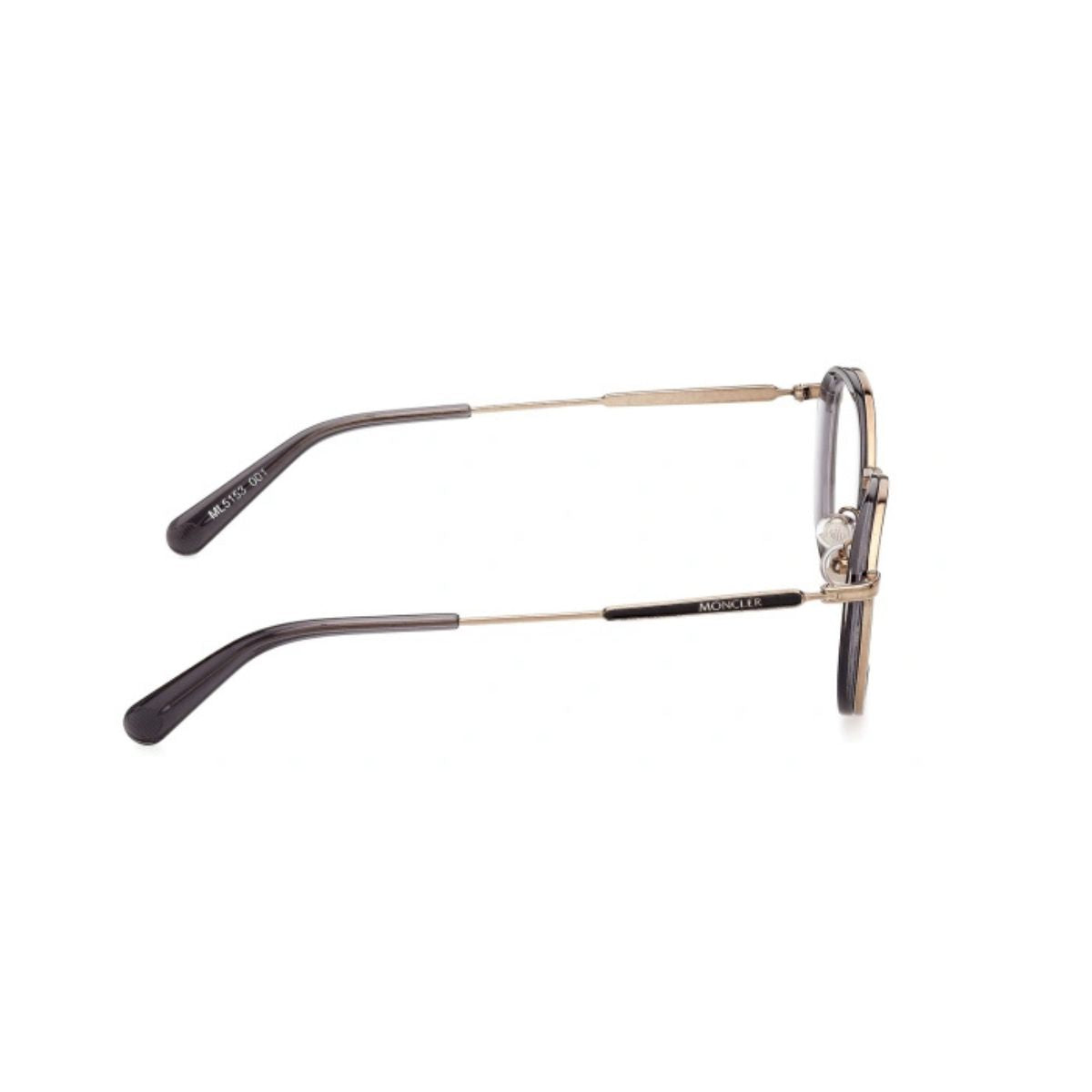 "Ideal for everyday wear, Moncler ML5133 001 frame at Optorium."





