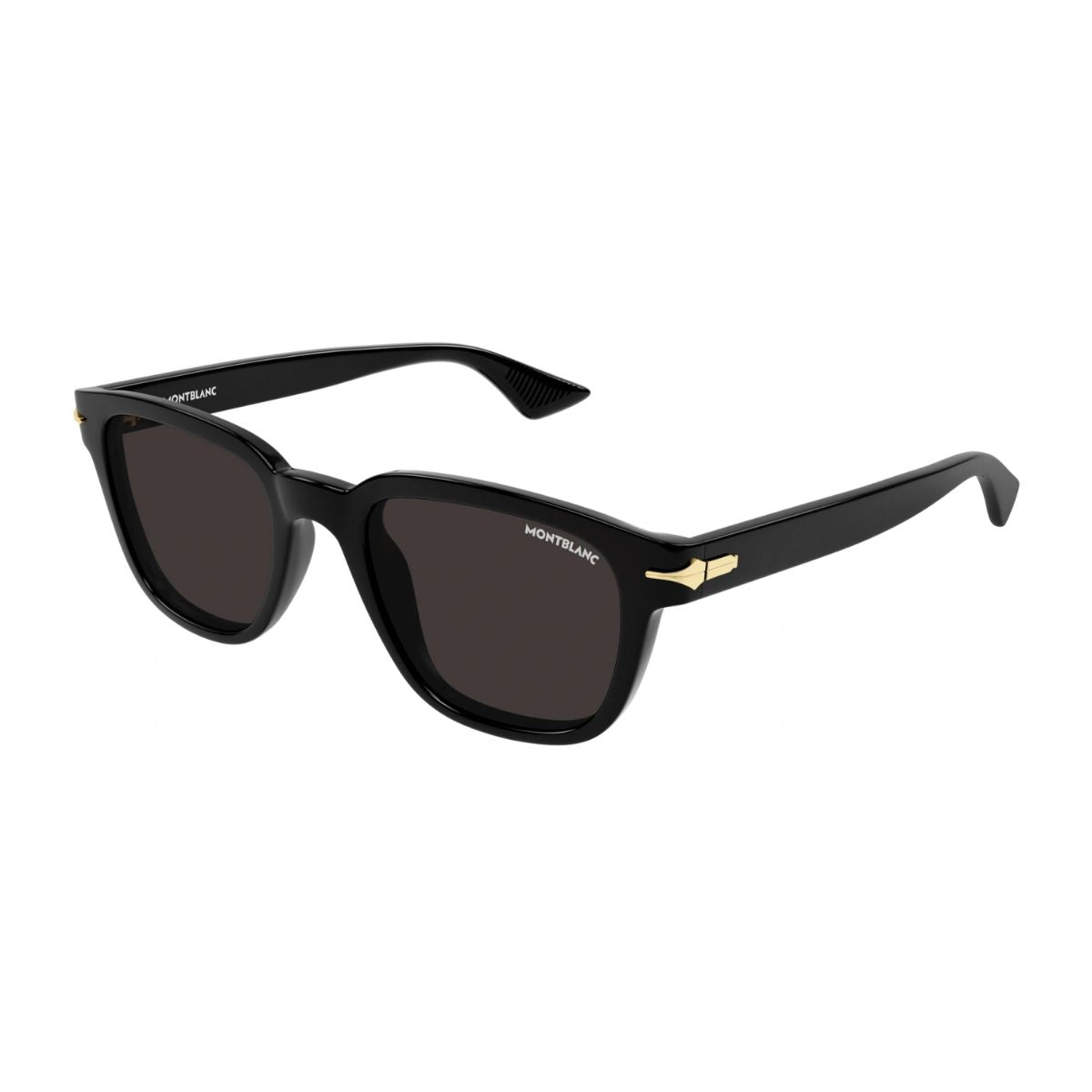 "Shop Latest Mont Blanc Black Square Sunglasses For Mens At Optorium"