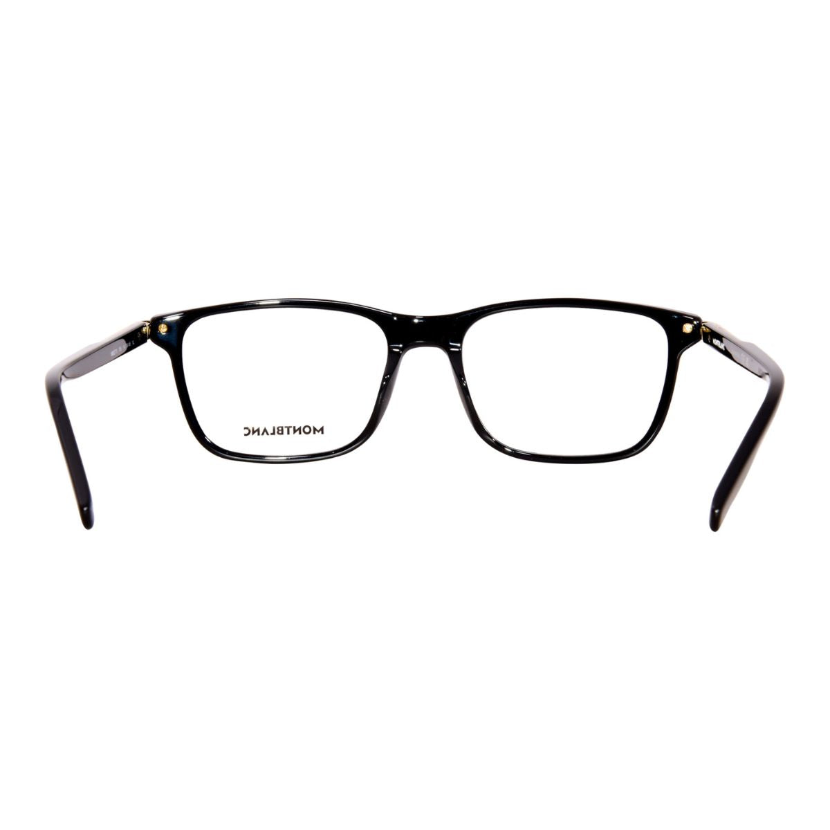 Premium Mont Blanc square shape eyeglass frame MB0277O 005, black acetate full-rim optical frames for men – Explore Mont Blanc eyewear collection online at Optorium.
