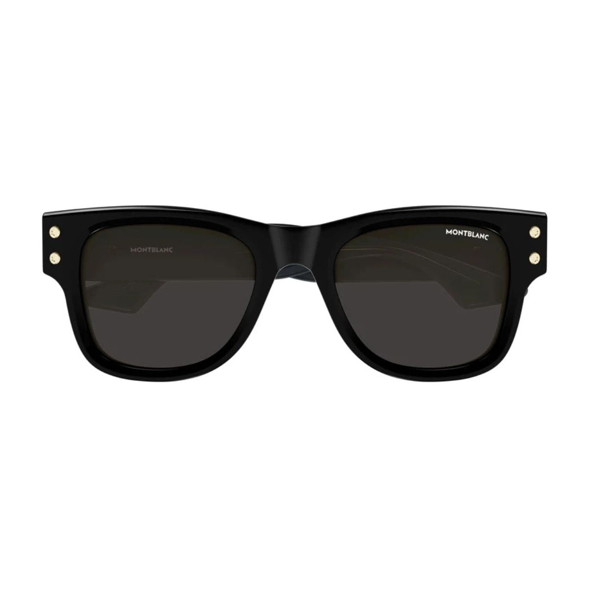 Discover Mont Blanc Sunglasses MB0381S 001, premium black stylish sunglasses and square sunglasses for men, UV protection shop top-rated mont blanc eyewear at optorium.