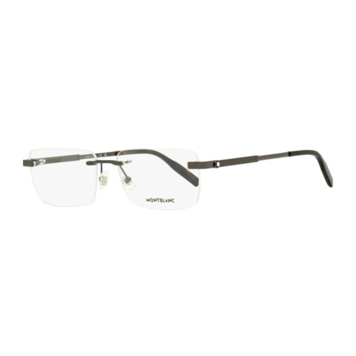 Mont Blanc Men's Eyewear MB0030O-006 offers elite design and comfort with a bold statement look for confident professionals who demand excellence in vision, only from optorium.