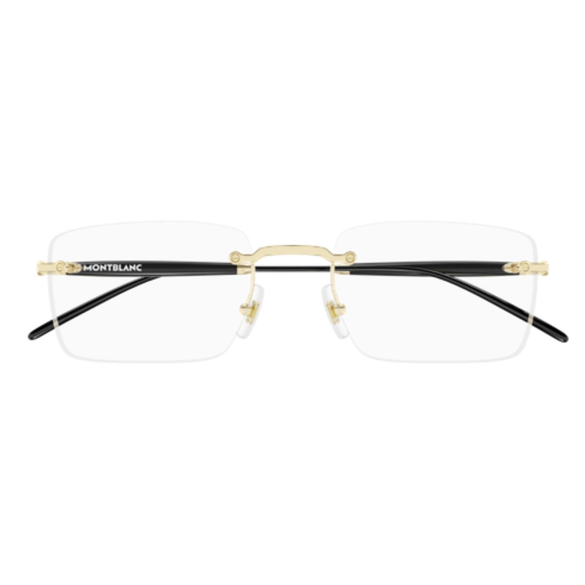 Explore Montblanc Frame MB0411O-001, premium Montblanc optical frames for men looking for luxury and comfort in India. Shop authentic Montblanc eyewear online at optorium.