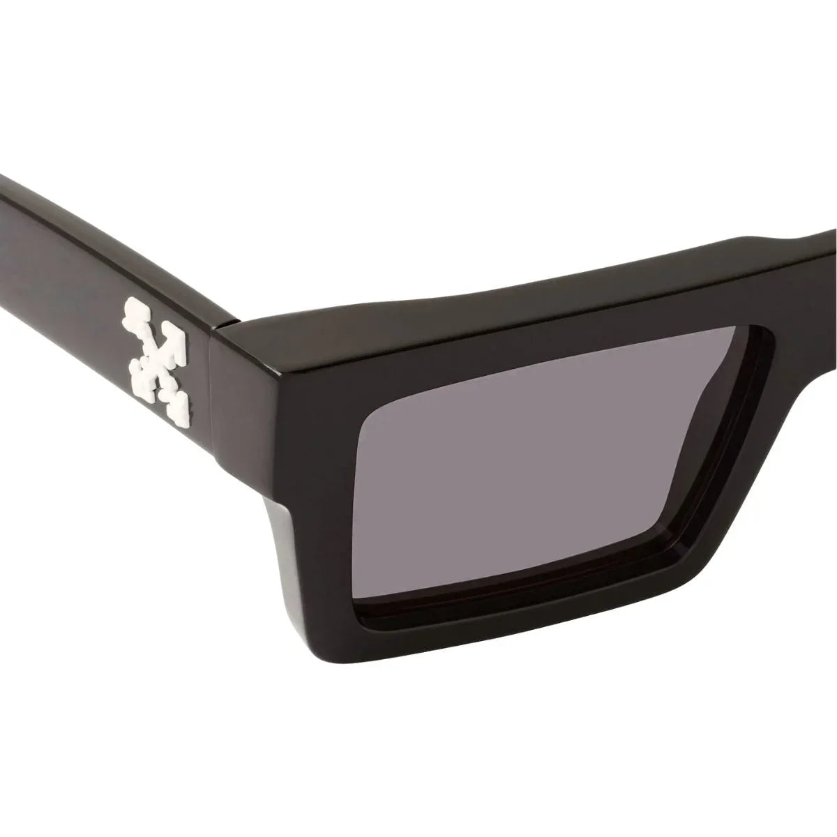 Gold color Off White Sunglass OERI155 7607 featuring UV protection, premium off white sunglasses for men, trending rectangle shape off white shades for daily style. optorium