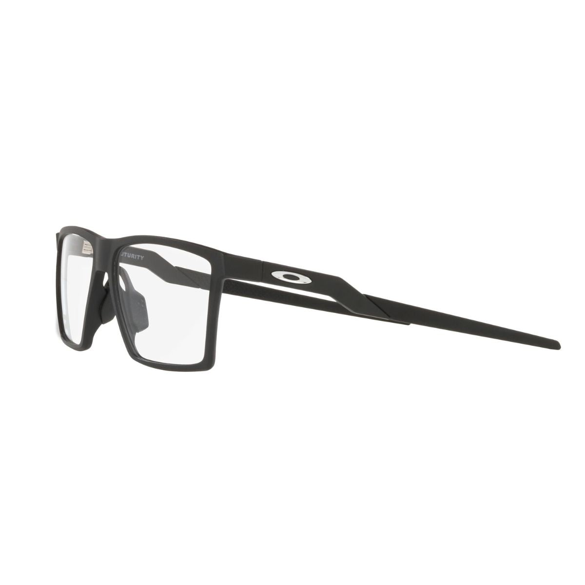 "Upgrade with Oakley 8052 0155 men's square glasses, available online at Optorium."
