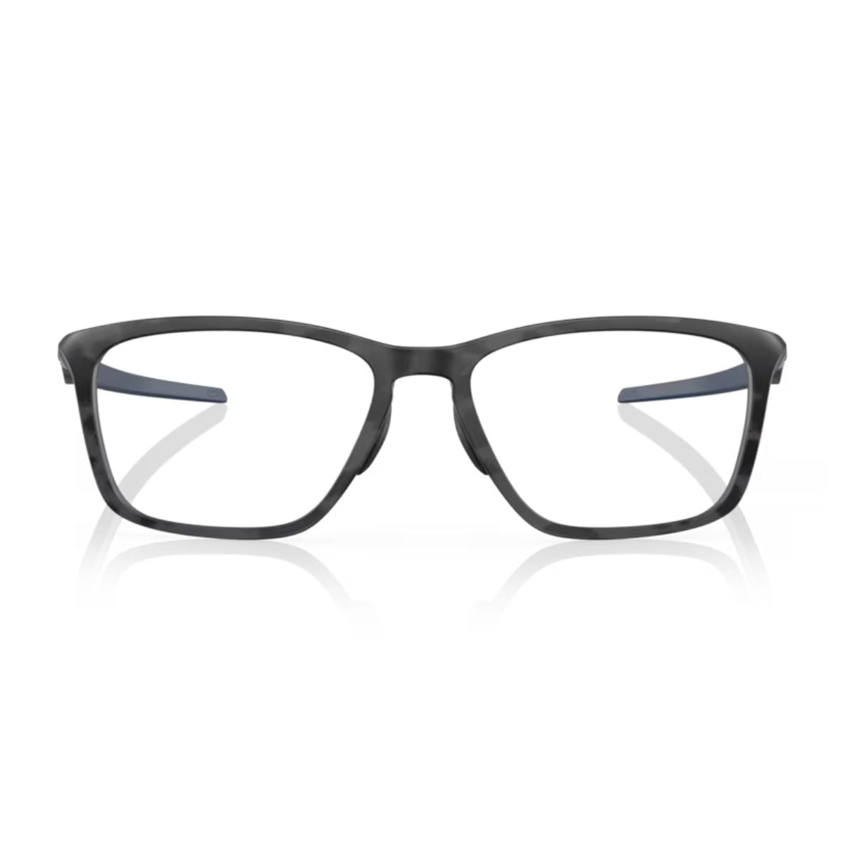 "Oakley Dissipate OX 8062D 0455 matte black rectangle eyeglasses frame online at optorium."
