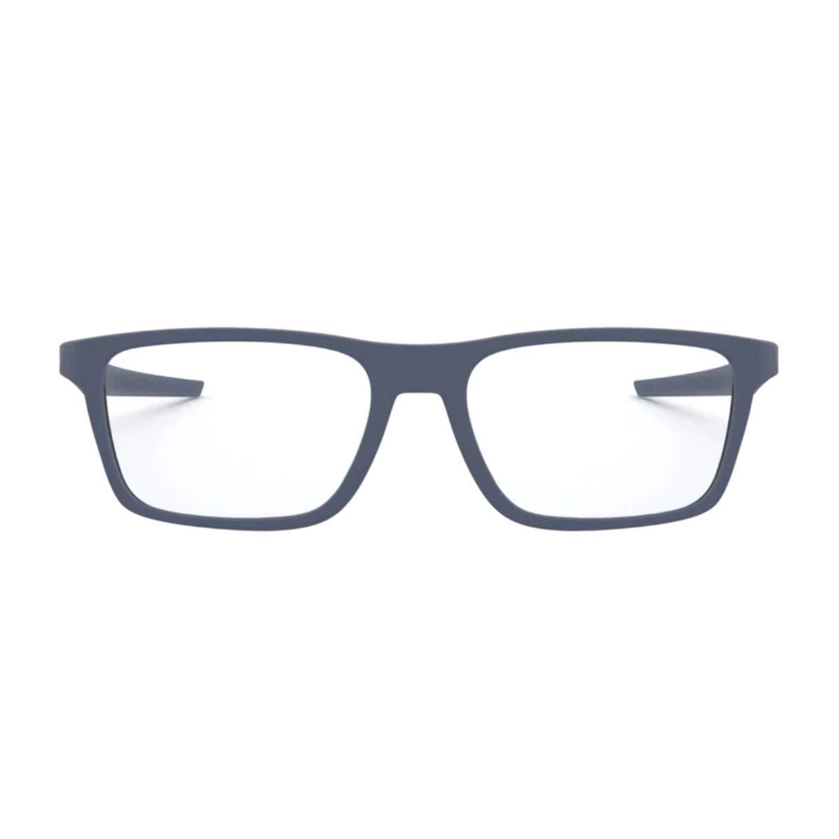 "Oakley Port Bow OX 8164 0353 blue rectangle optical frame online at optorium."
