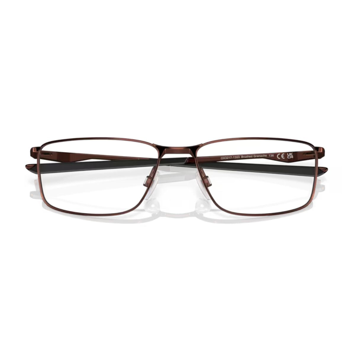 "Stylish Oakley OX 3217 1355 eyeglasses frame, metal frame design online at optorium."
