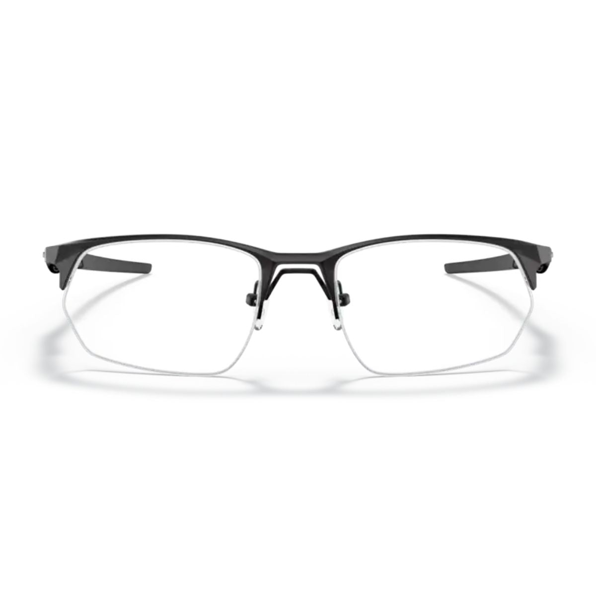 "Oakley Wire Tap OX 5142-0156 titanium half rim optical frame online at optorium."
