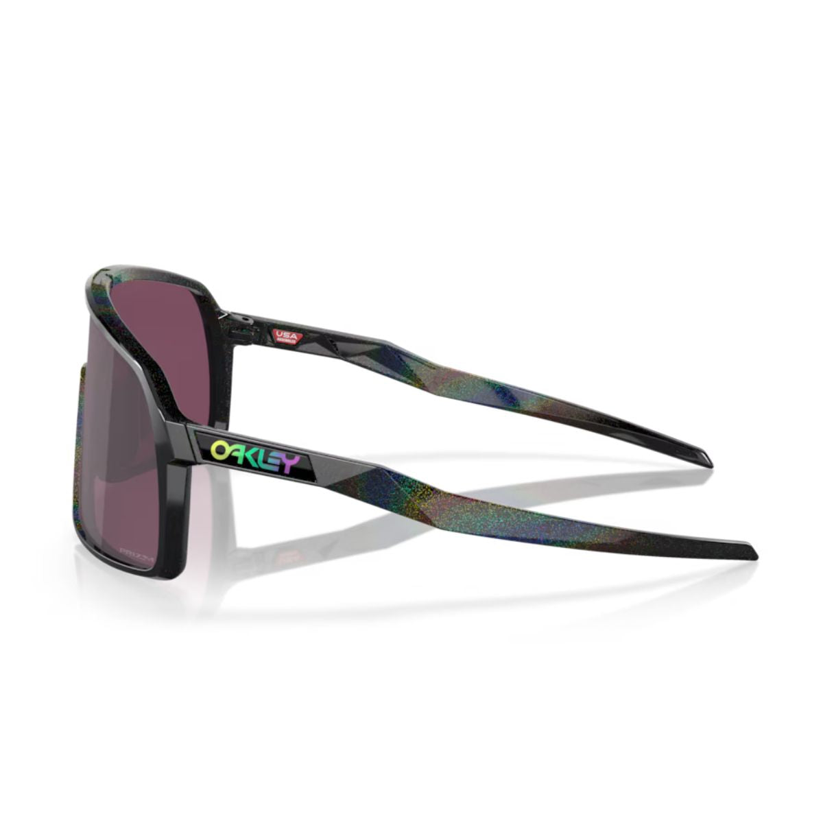 "Prizm Road Black lenses and Dark Galaxy frame make Oakley Sutro OO9406 A837 perfect eyewear online at Optorium."
