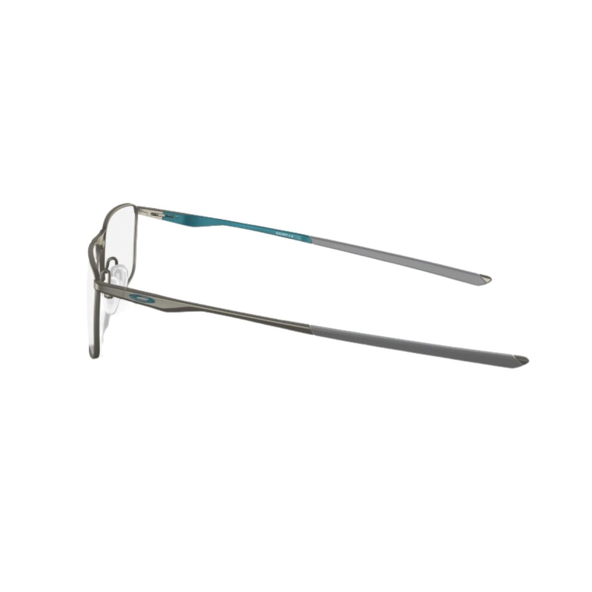 "Lightweight Oakley Socket 5.0 men's frame, perfect for prescription glasses, on Optorium."