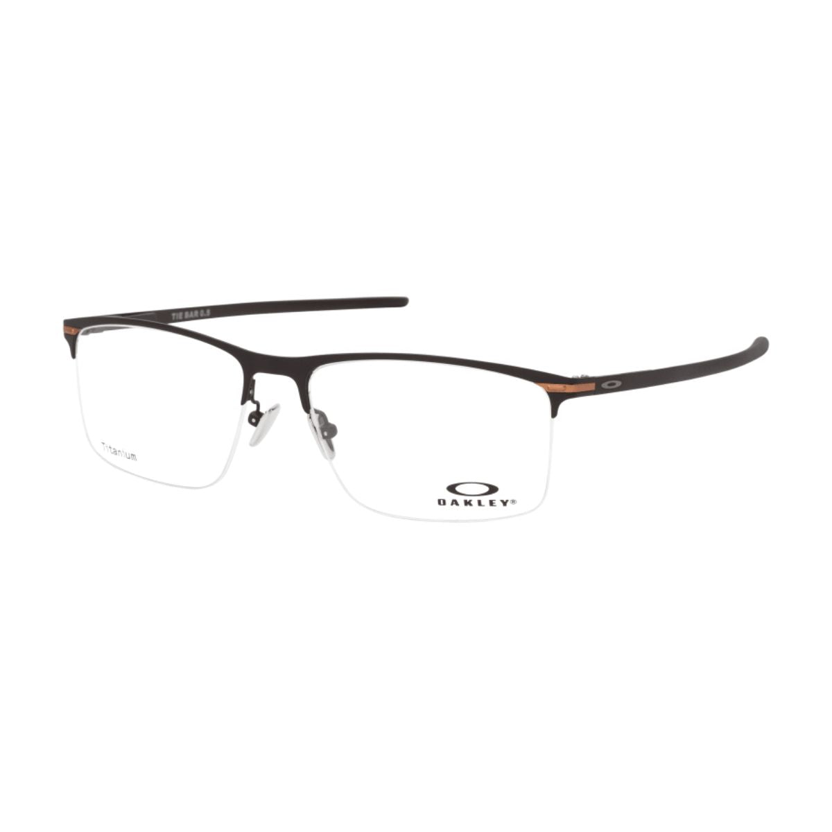 "Stylish Oakley Tie Bar 0.5 OX5140 0356 frame for prescription glasses, on Optorium."