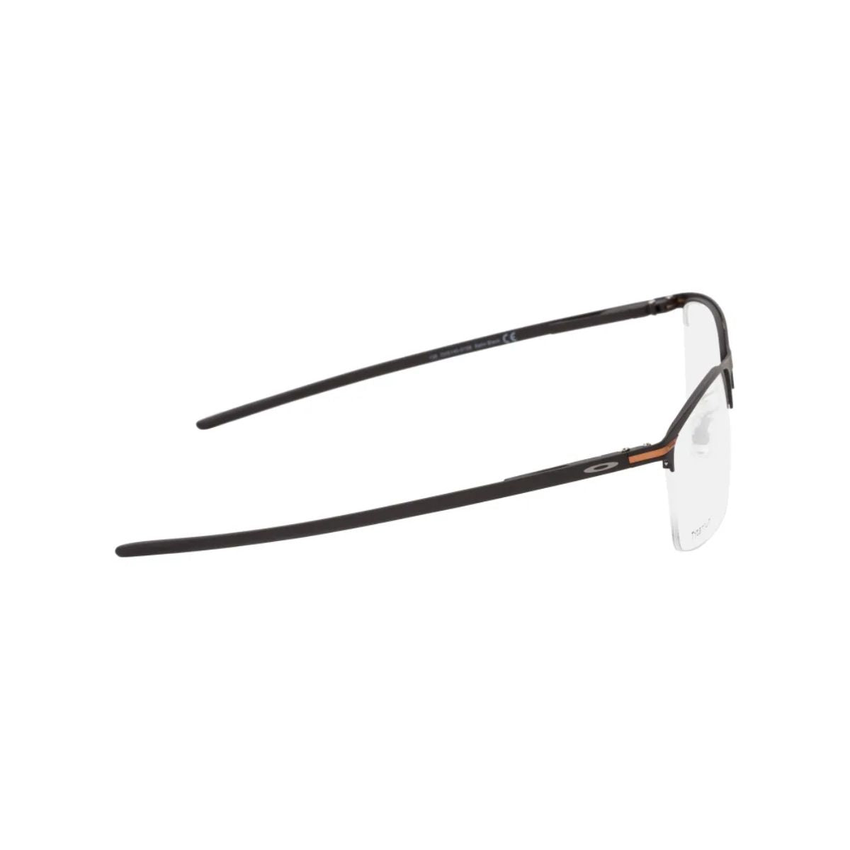 "Lightweight Oakley Tie Bar 0.5 titanium frame for men, shop online at Optorium."