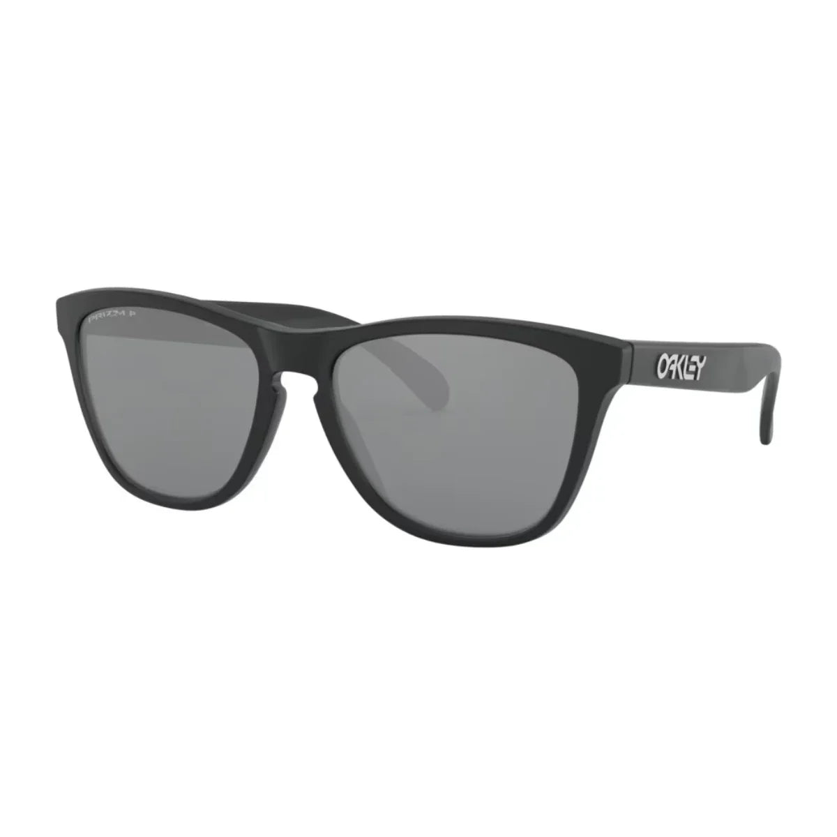 Oakley Frogskins matte black Polaroid sunglasses OO9013 F755  – optorium