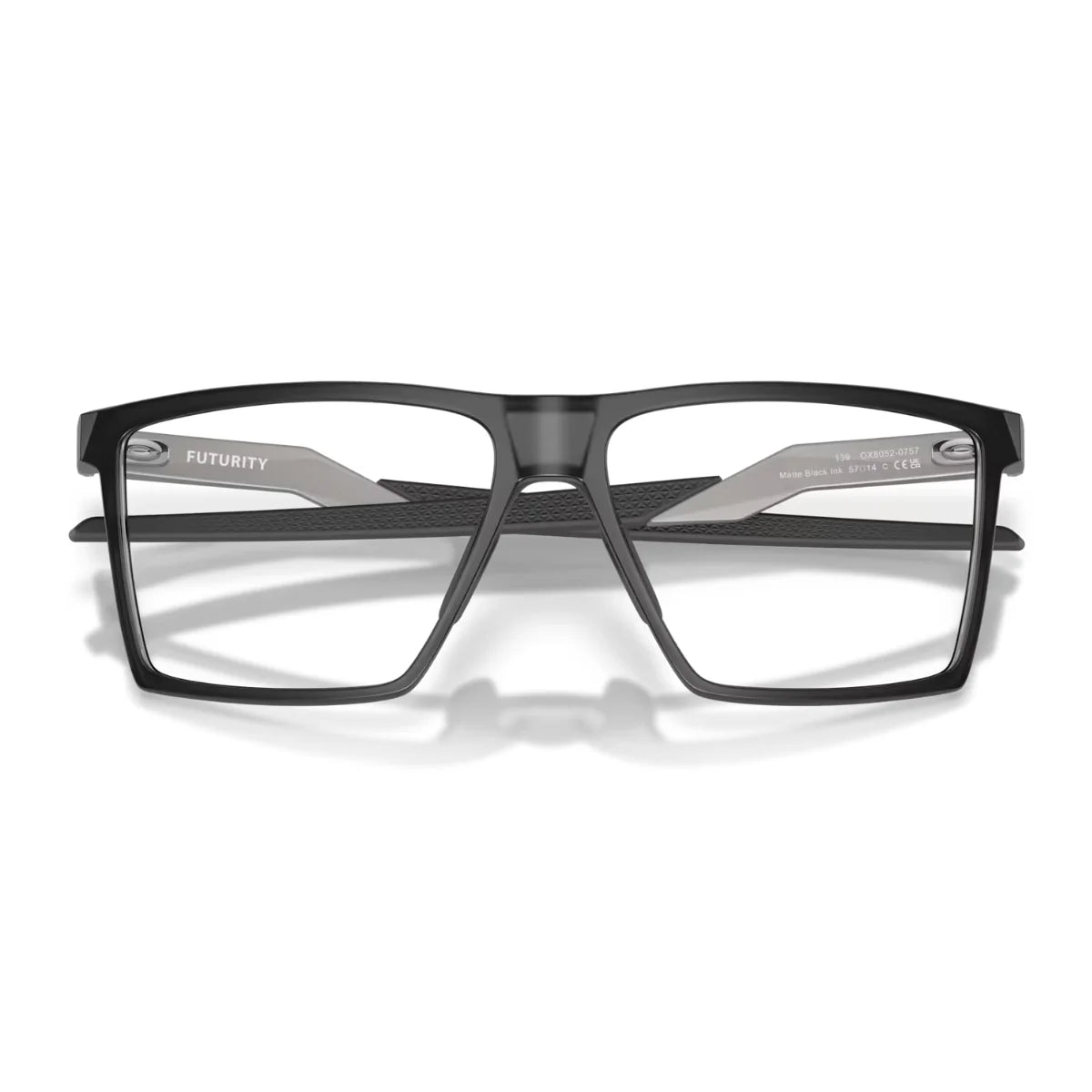 Oakley OX8052 0755 male full-frame eyeglasses in matte black – Optorium