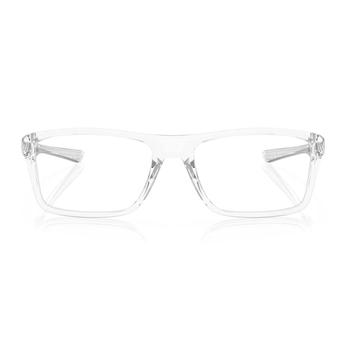 "Oakley Rafter eyewear OX8178 0355 polished clear full rim rectangle eyeglasses O Matter lightweight frame – Optorium"