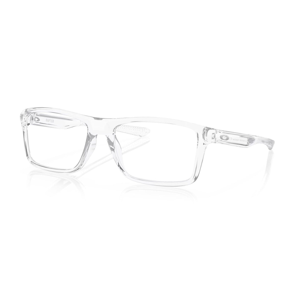 "Men’s Oakley Rafter transparent eyeglass OX8178 0355 O Matter material, prescription lenses– Optorium"