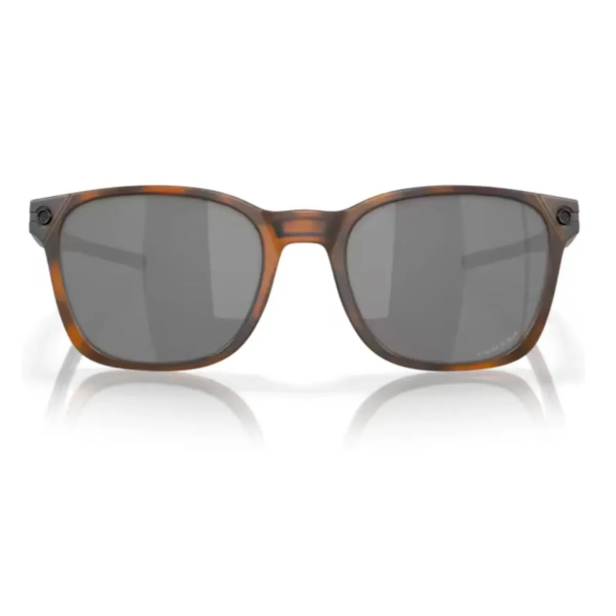 Oakley OO9018 Ojector sunglasses in matte brown tortoise frame with UV protection, designed for men seeking lightweight square sunglasses. Available now at Optorium.